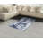 Marble Print High Density Long Fiber Poly Threads Decorative Area Rug Carpet-42029986