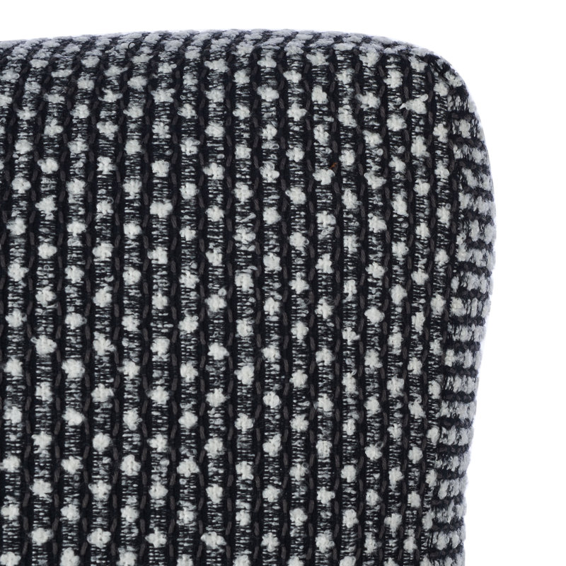 Fauteuil de 26 po de largeur, Lin noir