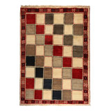 One-of-a-Kind 3'11" X 5'8" Hand Knotted Area Rug