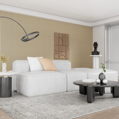 Panneaux muraux acoustique 94,5 po x 8 po (panneau de 4/21 pi2)