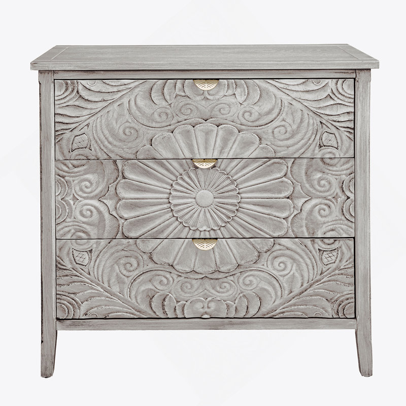 Armoire 3 tiroirs, mobilier américain, chambre à coucher, salon, bureau