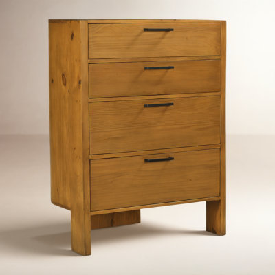 Agardi 4 Drawer Chest Brown
