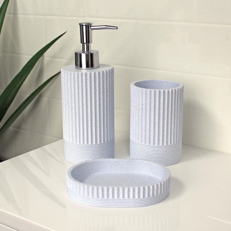 Shaniquah Bathroom Accessory Set