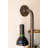 METAL WALL WINE RACK