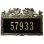 Woodland 1-Line Wall Address Plaque