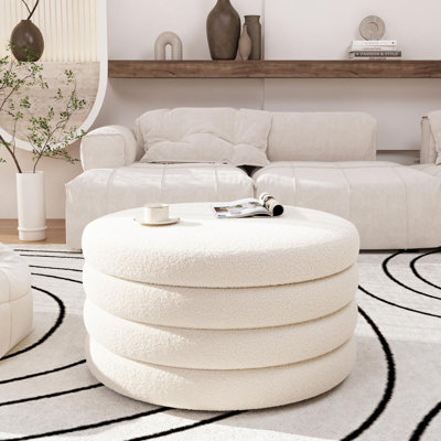 Table basse avec repose-pieds 30 pouces
