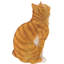 Lazy Daze Kitty Yawning Cat Statue