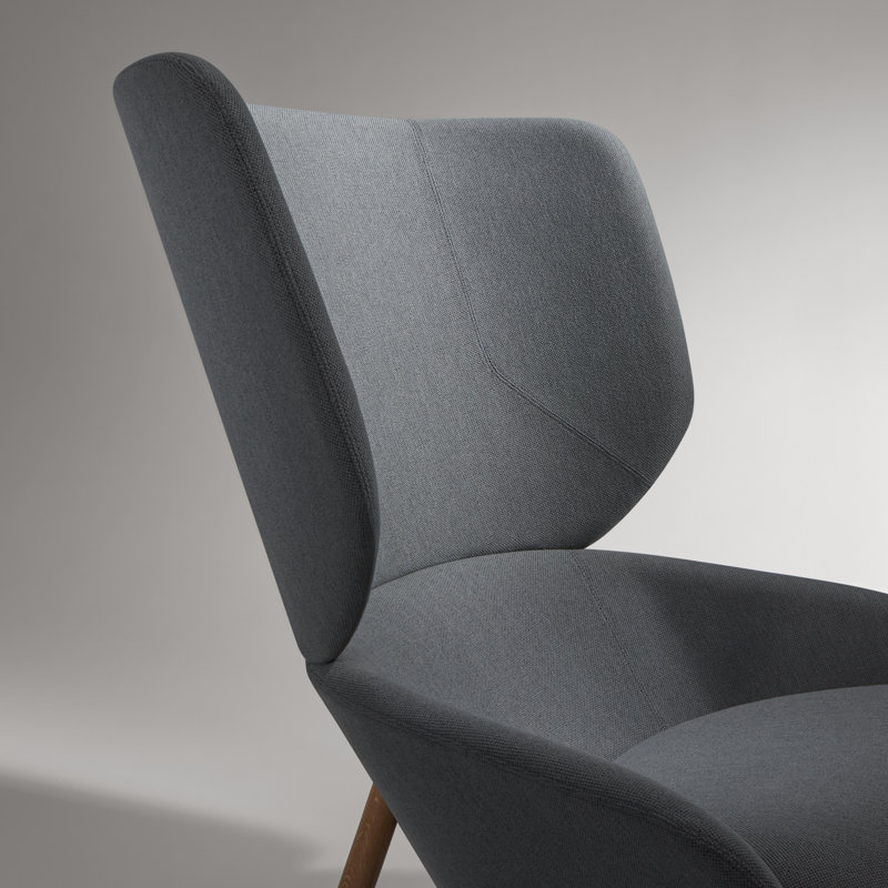 Heads Up Lounge Chair, Maharam Mode in Machine