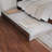 Ashante Solid Wood Platform Bed with Panel Footboard and Trundle Bed-1588594168-1567420071