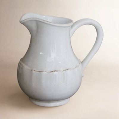 Impressions 65oz. Stoneware Pitcher