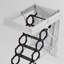 Alloy Steel Attic Ladder Folding Pull Down for Home Garage Office for 39.4 x 27.6" Opening 9.84ft Ceiling-88317372