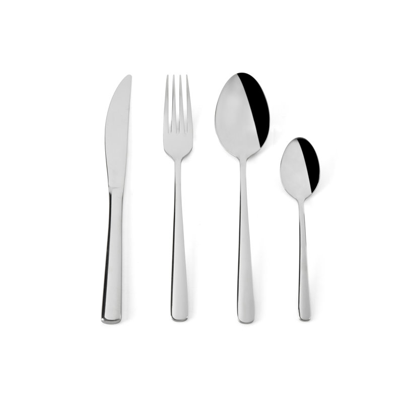 Excelsa 24 pieces cutlery set Luxury stainless steel  silver