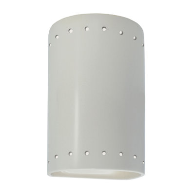 Ambiance Ceramic Flush Mounted Sconce