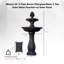 Fontaine de sol d'extérieur résistante aux intempéries Kirstynn-417981535