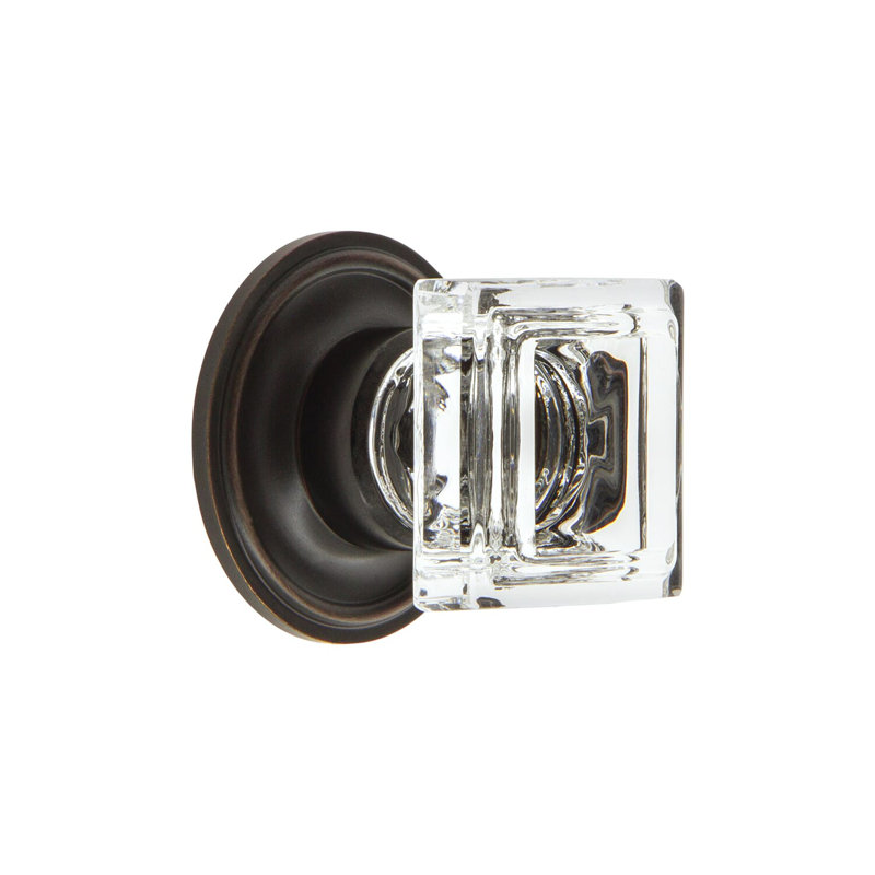 Carré Square Knob, Timeless Bronze