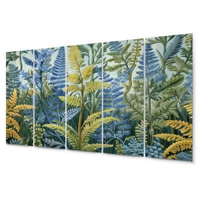 Plants & Flowers Wall Decor on Metal