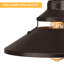 Luminaire suspendu en forme de cône à 1 lumière Hyattsville-1860431698-1860431152