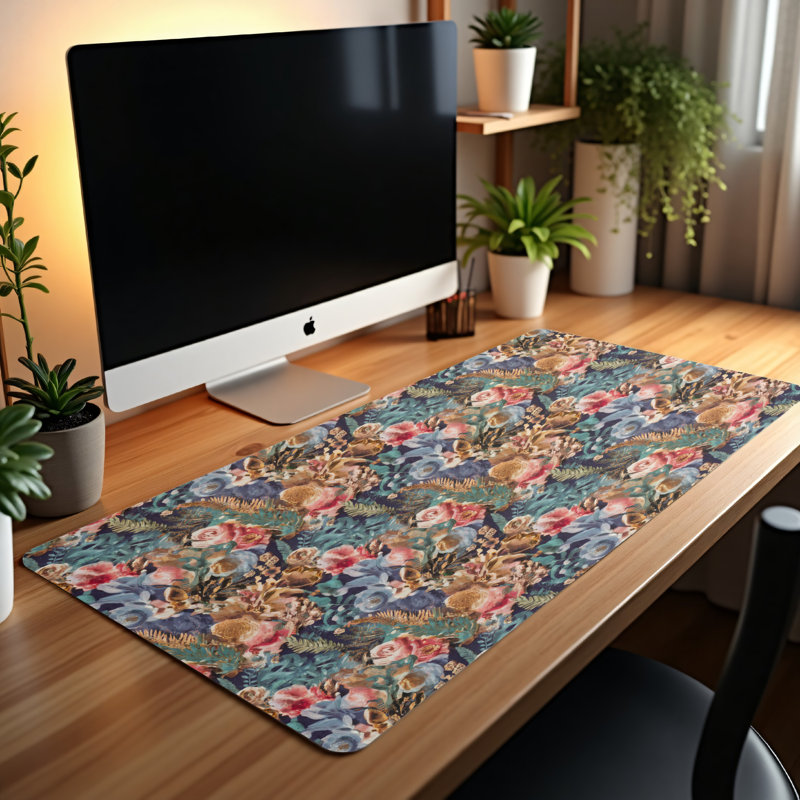 Polyester Desk Pad, 23.6x13.8
