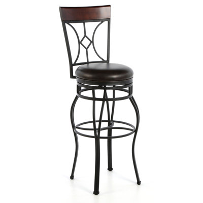 Tabouret de bar rotatif 30 po Dombroski