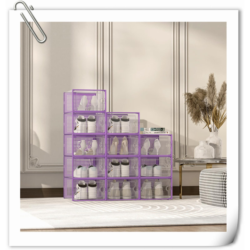 Bac en plastique Rebrilliant, Mauve