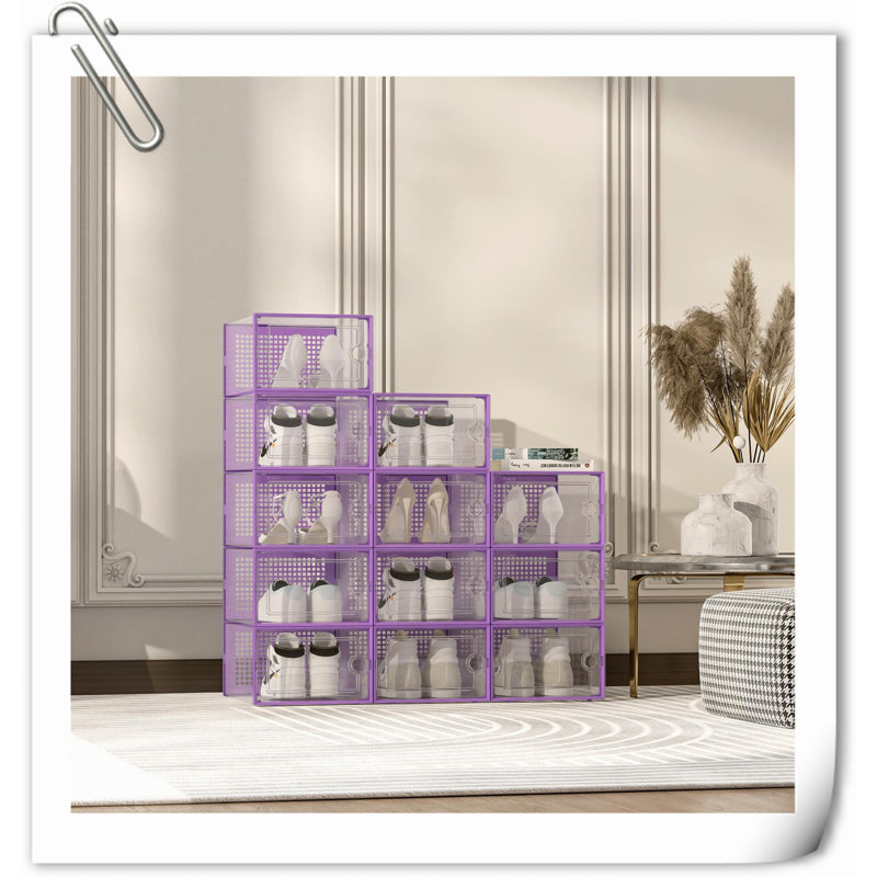 Rebrilliant Plastic Storage Tub & Tote, Purple