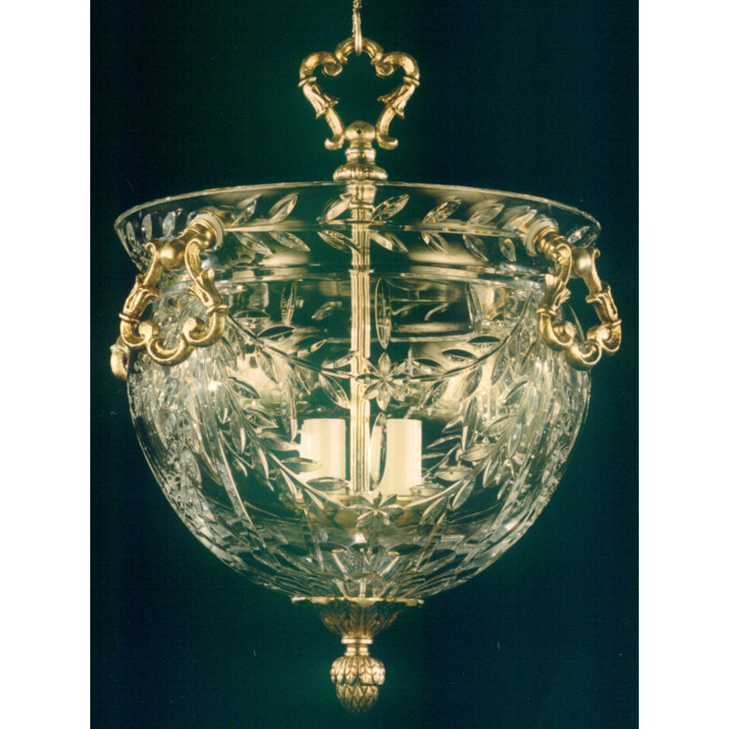Densmore 4 - Light Urn Pendant, Antique Silver