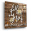 «Fall For Jesus» par Fearful Made Creations, art mural en verre acrylique-402623474