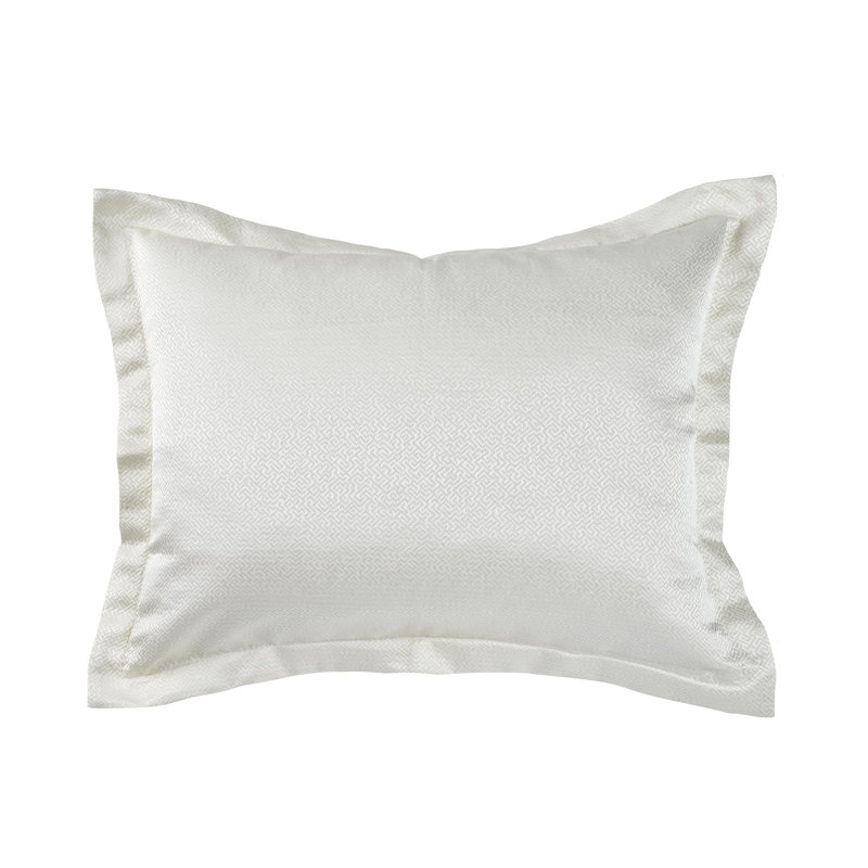 Labyrinth Microfiber 3 Piece Duvet Cover Set, Ivory, Queen Duvet Cover + 2 Standard Shams