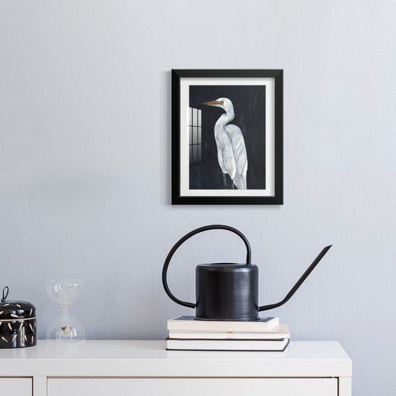 Rising Above I -Galery, toile tendue, H 25,5 po x l 17,5 po, Noir