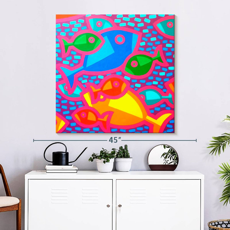Brampt Funky Fish, 33" H x 33" W