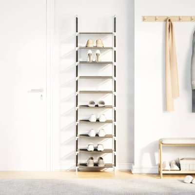 10 Pair Shoe Rack