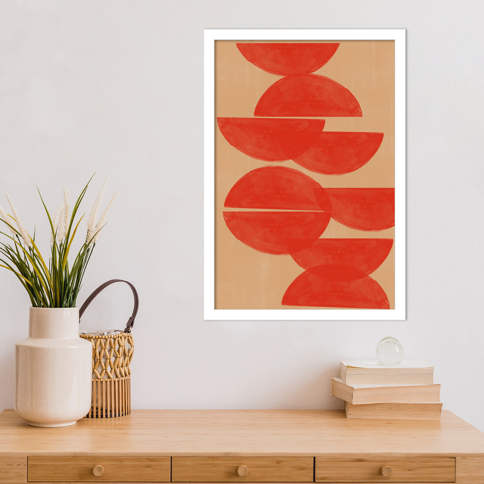 Prestley "The Future is Bright" Print, White, 21" H x 15" W