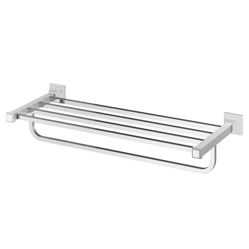 Porte-serviettes mural TS Series Train, Chrome poli