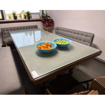 Fixturedisplays® Custom Size Tempered Glass Panel Table Top, 80 X 40", 0.31 Inch/ 8mm Thick, 3 Month Lead Time 72FB43834AE1458C99F0BE8CA6916F63