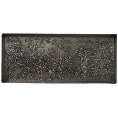 Poppies Antique 30" x 13" Indoor Boot Tray