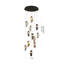 Lustre en verre 12 lumières Transitional -1596796073