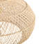 Luminaire suspendu en rotin naturel 1 lumière-105891634