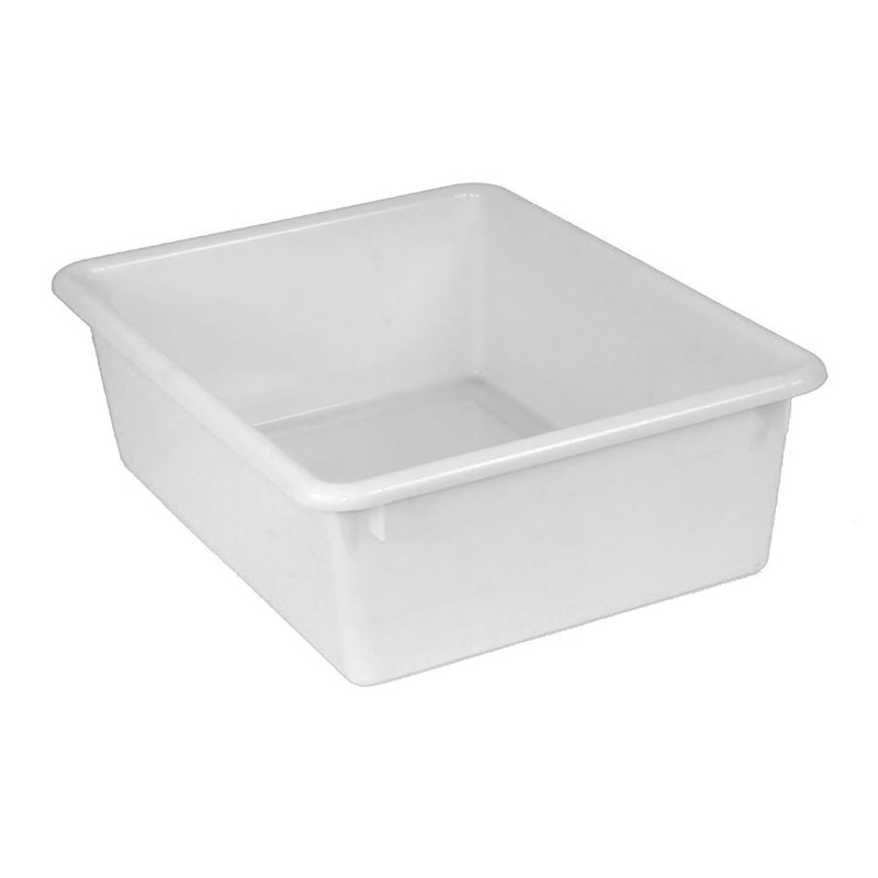 Panier fourre-tout, Blanc