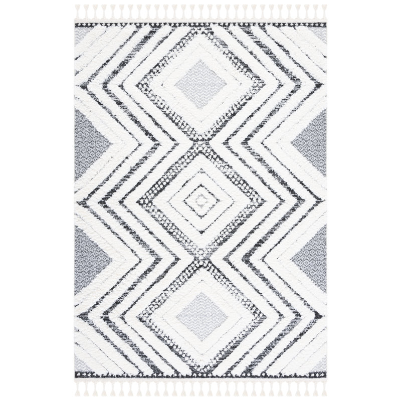 Ulmer Tassel Shag Performance Southwestern Rug, Rectangle 3' x 5'