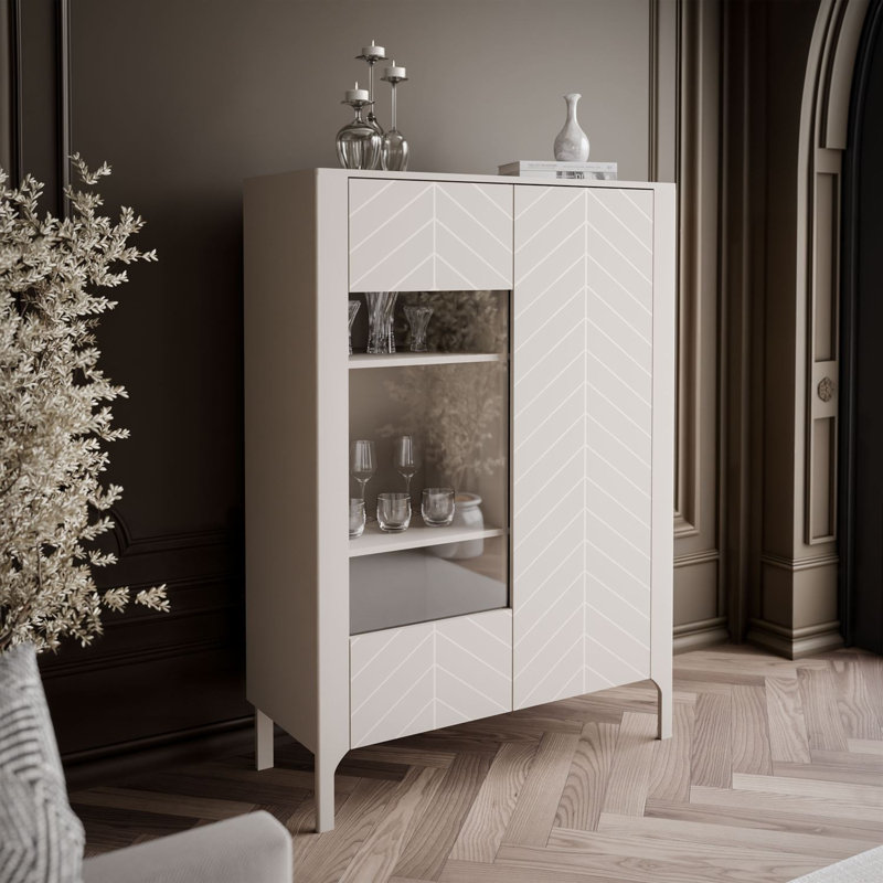 Display Cabinet, Ivory