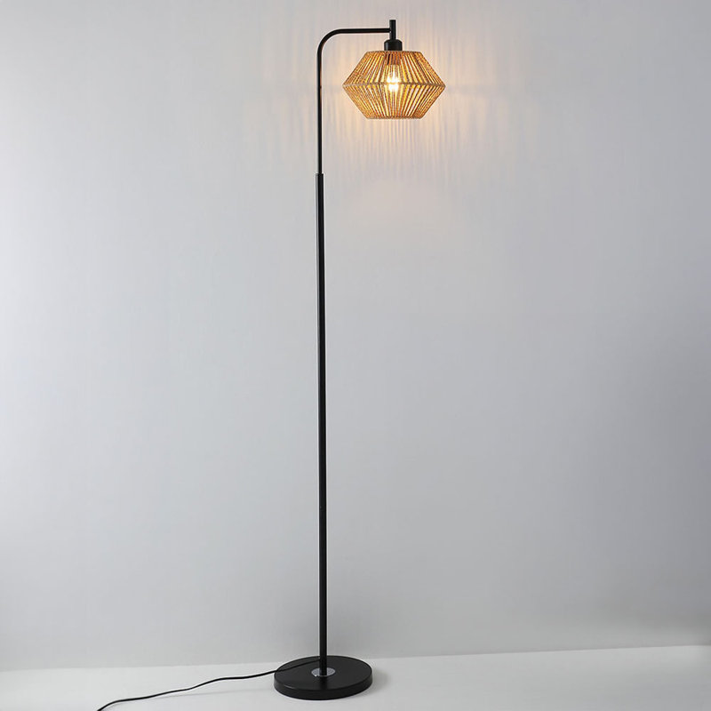 Amiriah 167.6cm Arched Floor Lamp