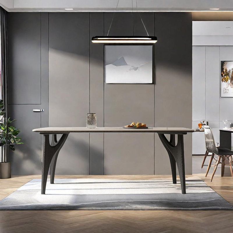 Table de salle à manger Harmany, H 29,52 po x L 55,11 po x l 31,49 po
