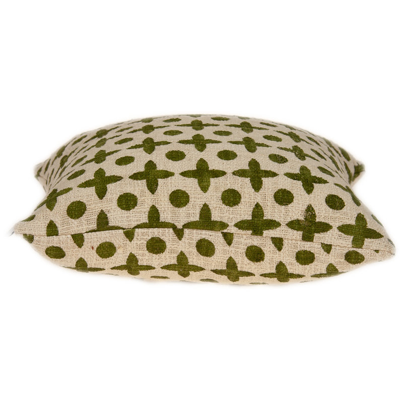 Merih Geometric Cotton Reversible Pillow Cover