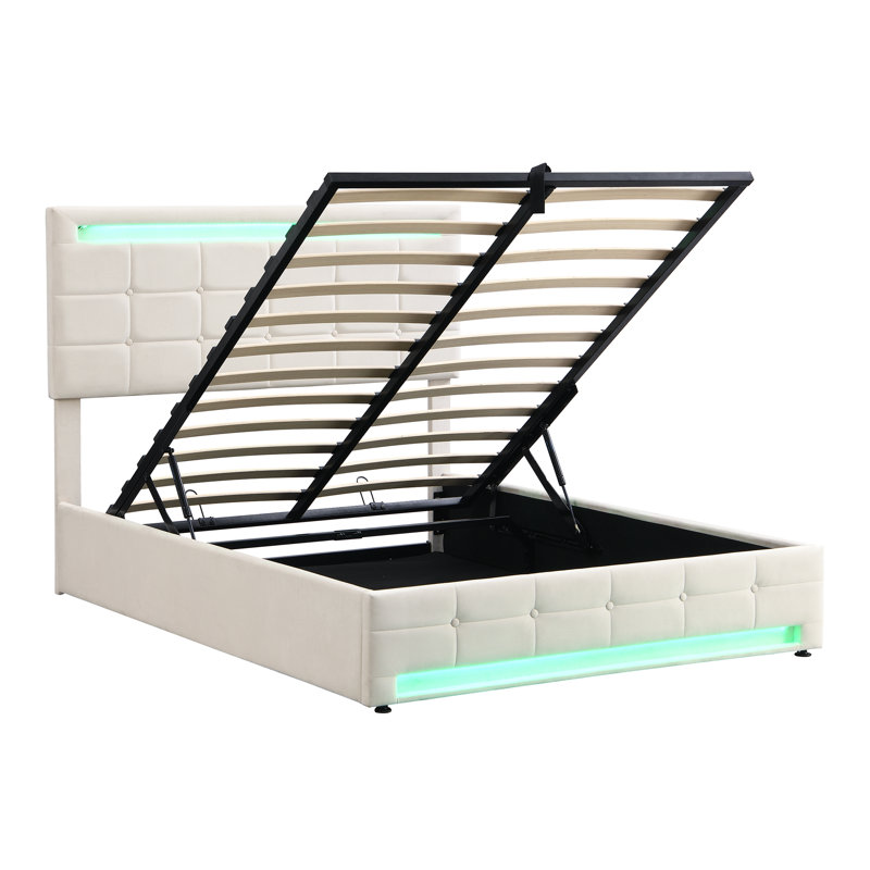 Cvetelin Upholstered Ottoman Storage Bed