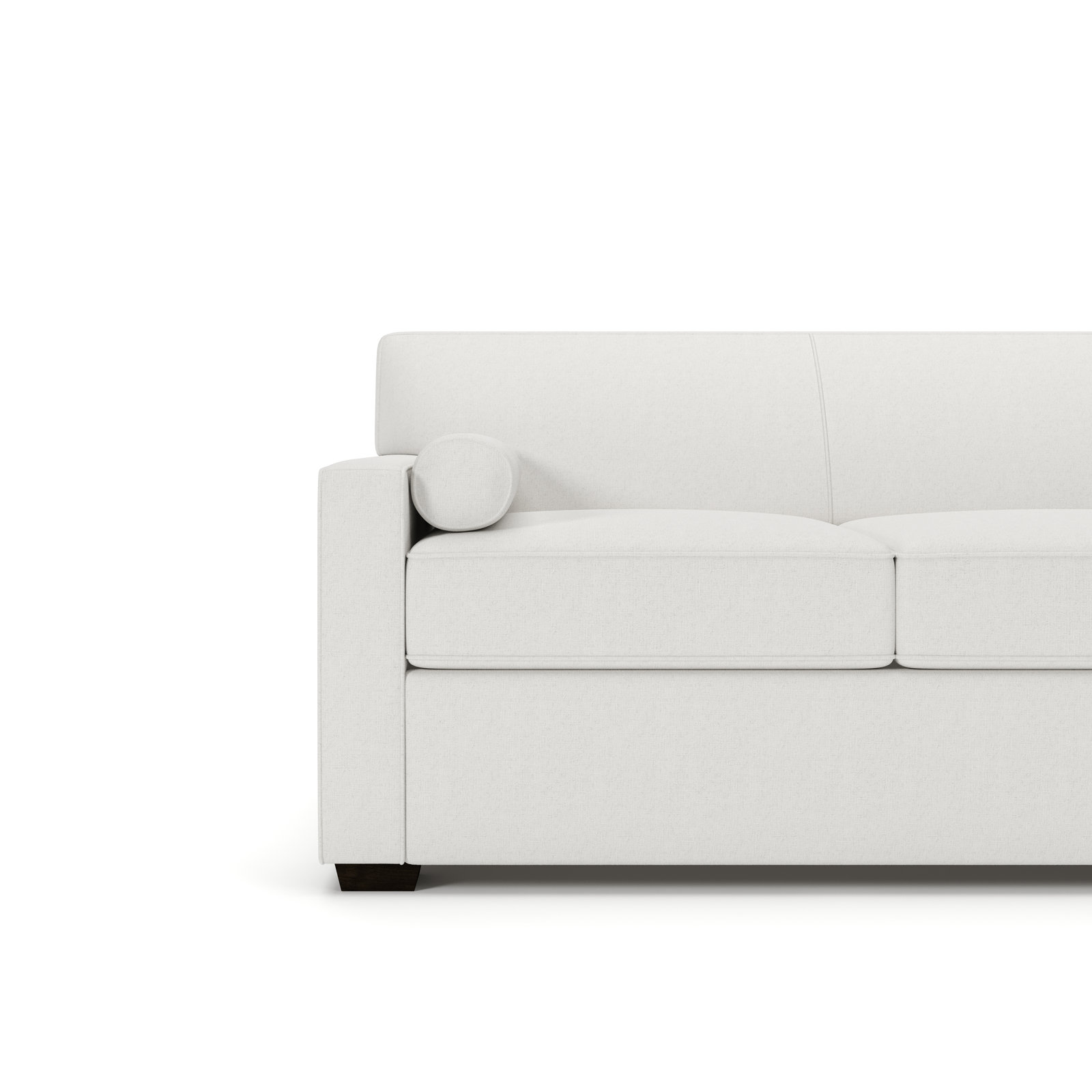 Francesca 92" Cotton Sofa Bed, Macarena Beige Basketweave