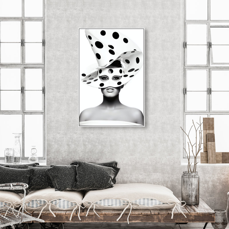 Spotted Sovereign Print by Oliver Gal, 16"H x 11"W, White Floater Frame