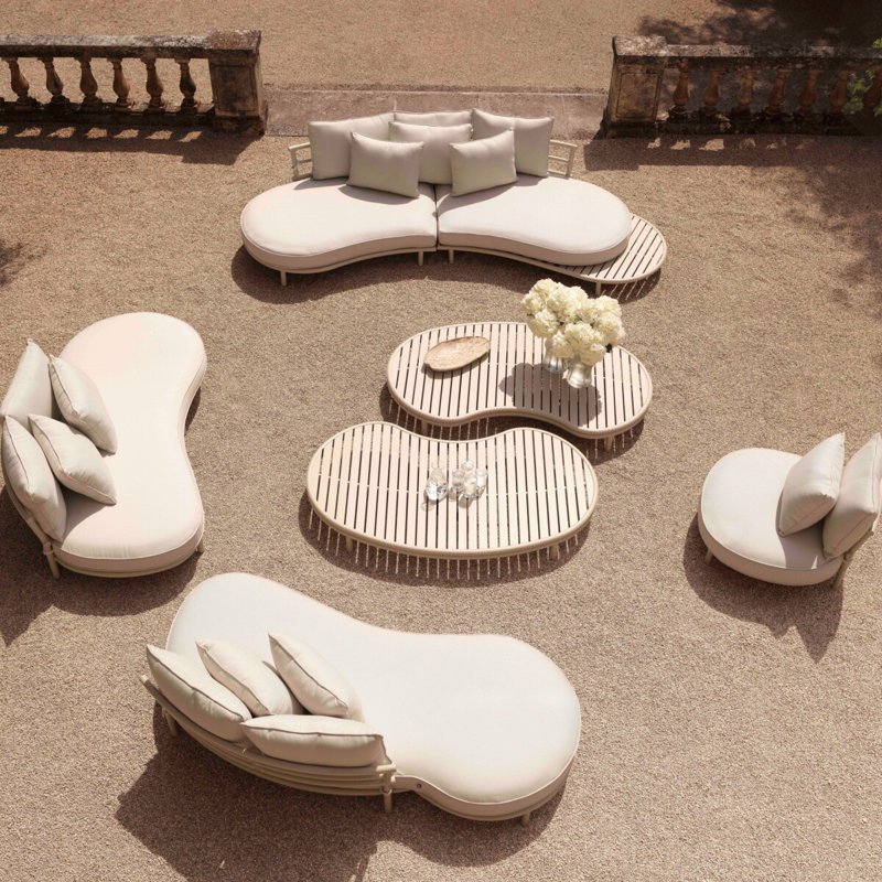 Laguno Outdoor 3 - Seat Patio Sofa, Left Hand Facing