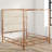 Moyers Upholstered Metal Canopy Bed-643465807-643465812