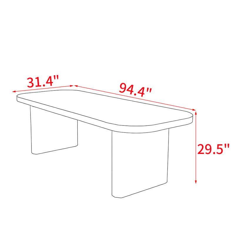 Vivas, 29.5"H x 94.4"L x 31.4"W 