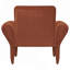 Fauteuil d'appoint rembourré Rust